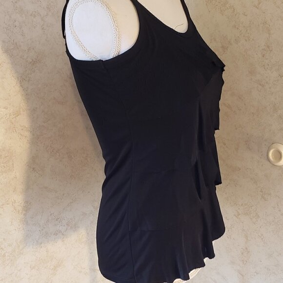 INC International Concepts Ruffled Camisole - EUC - Picture 4 of 7